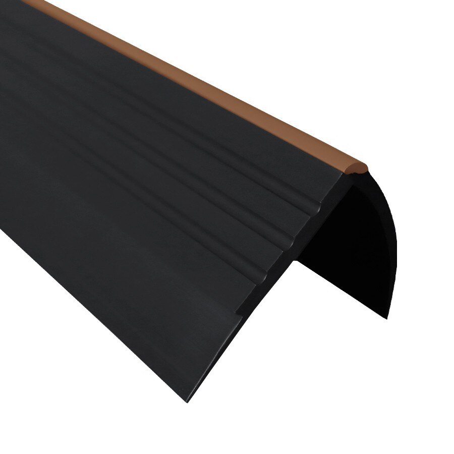 Profil treapta antialunecare Quest, 1.5 m, Negru/Maro