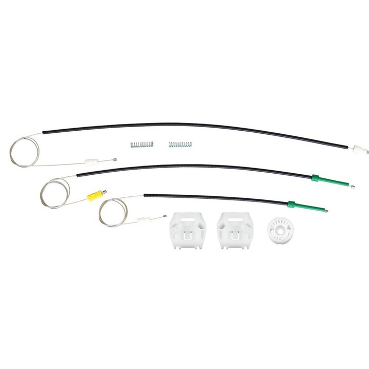 Kit reparatie macara geam electric Peugeot 607 (dreapta-fata)