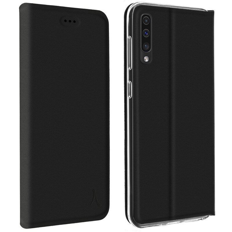 Husa book Samsung Galaxy A50 AKASHI Black