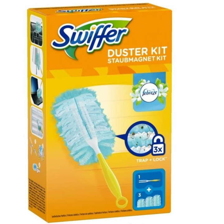 Комплект за прах Swiffer patuf + 3 пълнителя прах