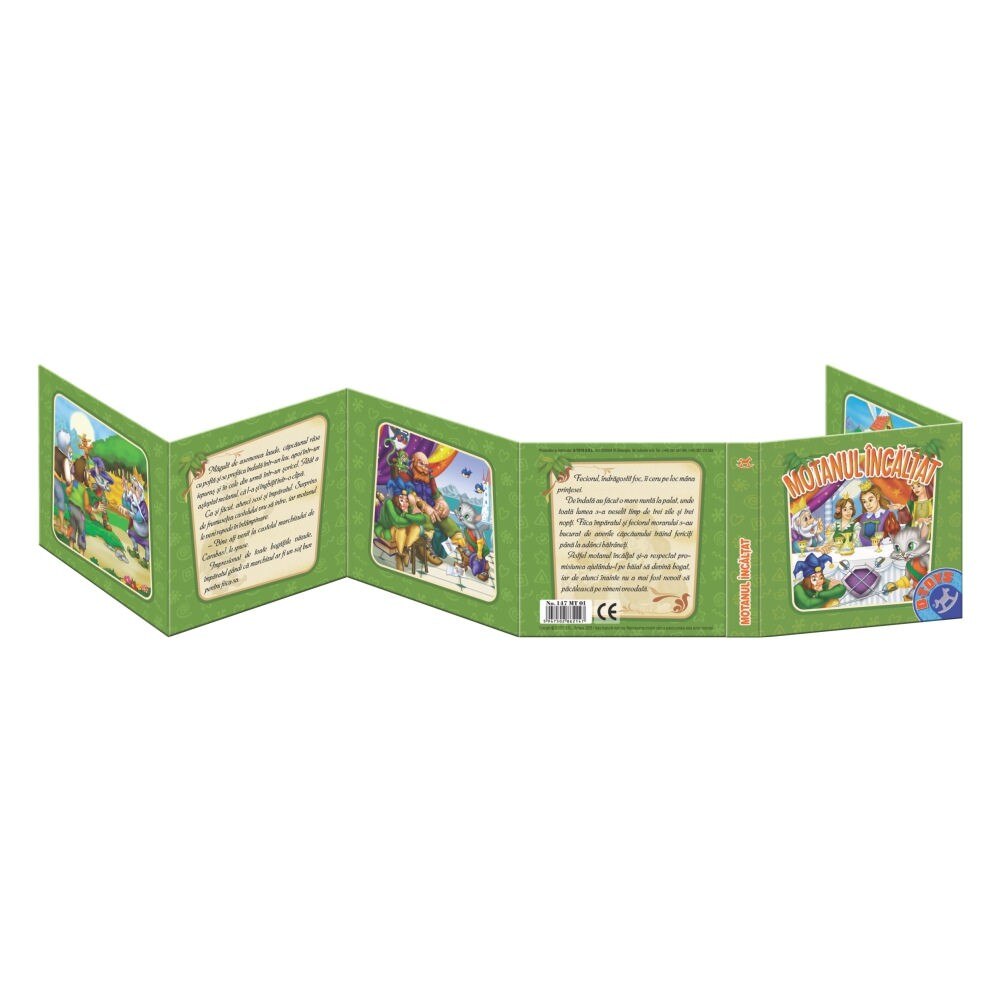 Carte plianta Motanul incaltat