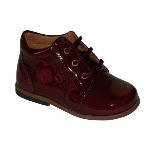 Ghete 1325 din piele lacuita, Clarys, Visiniu