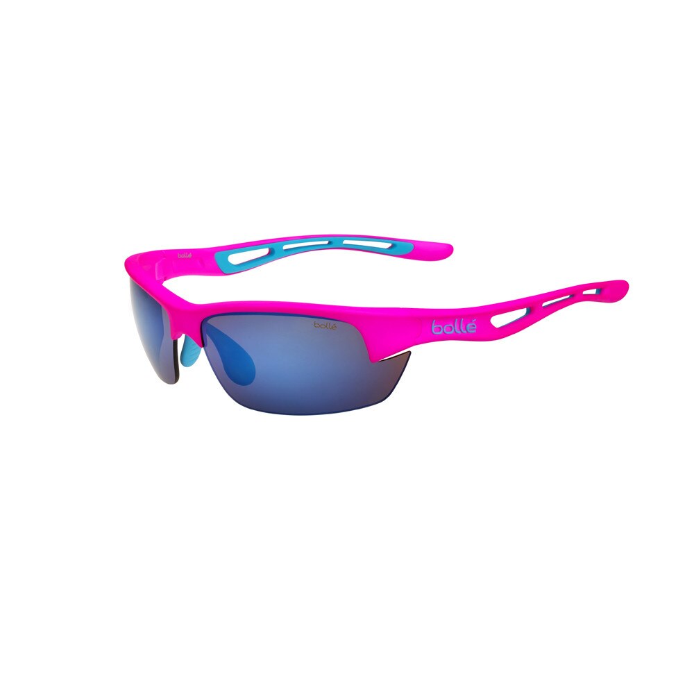 Ochelari de soare Performance Bolle Bolt, Roz mat/Albastru inchis