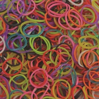 Set Rainbow Loom Elastice Standard, Mix Set Rainbow Loom Elastice Standard, Mix