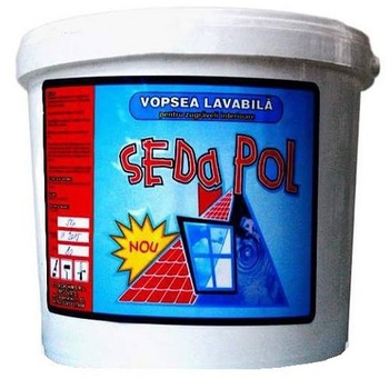 Vopsea superlavabila pentru pereti interiori Sedapol, 3,3 L Vopsea superlavabila pentru pereti interiori Sedapol, 3,3 L