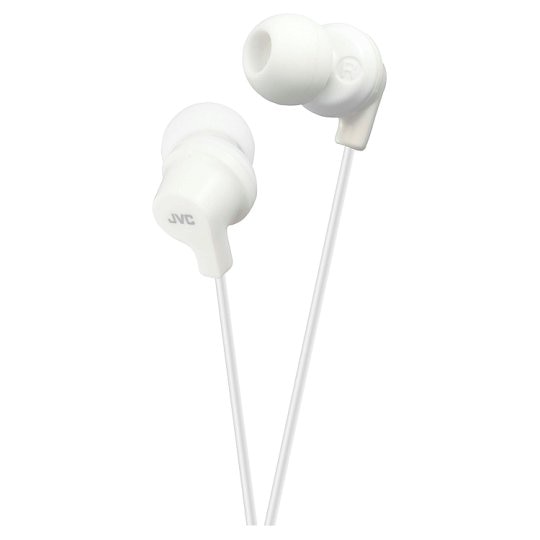 Casti JVC HA-FR15-W-EF, Cu fir, In-Ear, Microfon, mufa Jack 3,5 mm, Alb