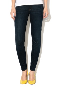 G-Star RAW, Blugi skinny Arc 3D, Bleumarin inchis G-Star RAW, Blugi skinny Arc 3D, Bleumarin inchis