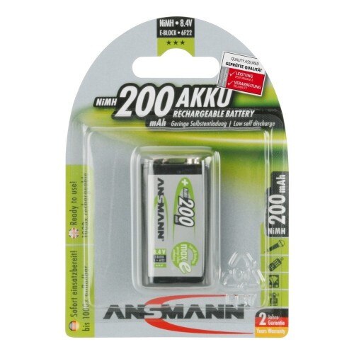 Acumulator 9V / 200 mAh - Ansmann