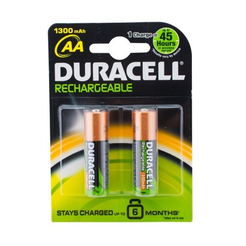 Acumulatori AA, R6 ,1300 mAh - Duracell - 2buc - eMAG.ro