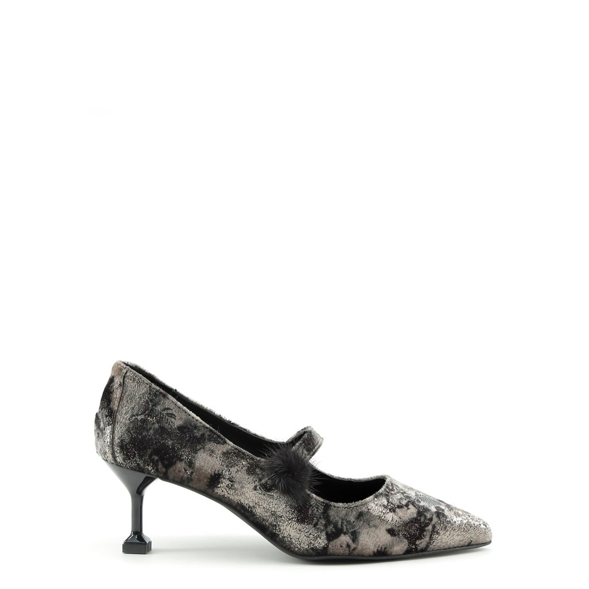 Pantofi cu toc Made in Italia, de dama, Verde, din Piele, Verde