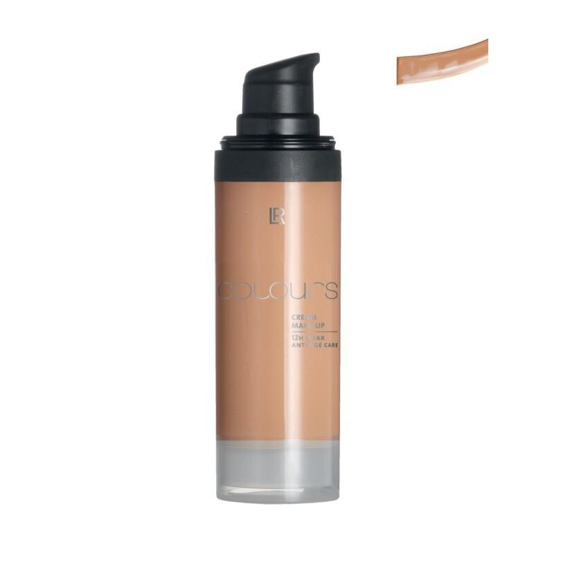 Fond de ten-crema, LR Colours, Medium Caramel, 30 ml