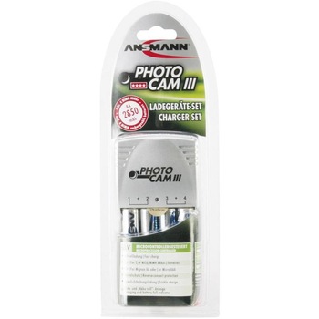 Incarcator Ansmann include 4 acumulatori AA 2850 mAh Incarcator Ansmann include 4 acumulatori AA 2850 mAh