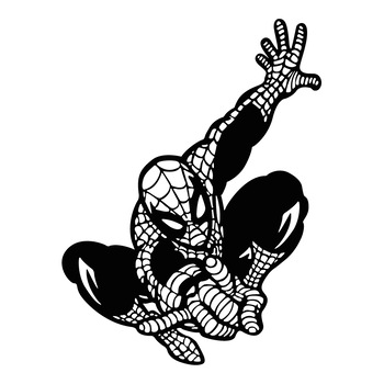 Sticker decorativ StickerStore Spider Wall, 110x83 cm, Negru Sticker decorativ StickerStore Spider Wall, 110x83 cm, Negru