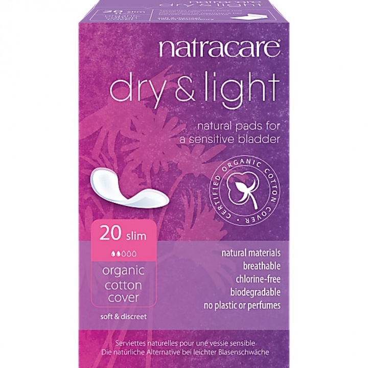 Natracare био абсорбенти при уринарна инконтиненция 20 бр