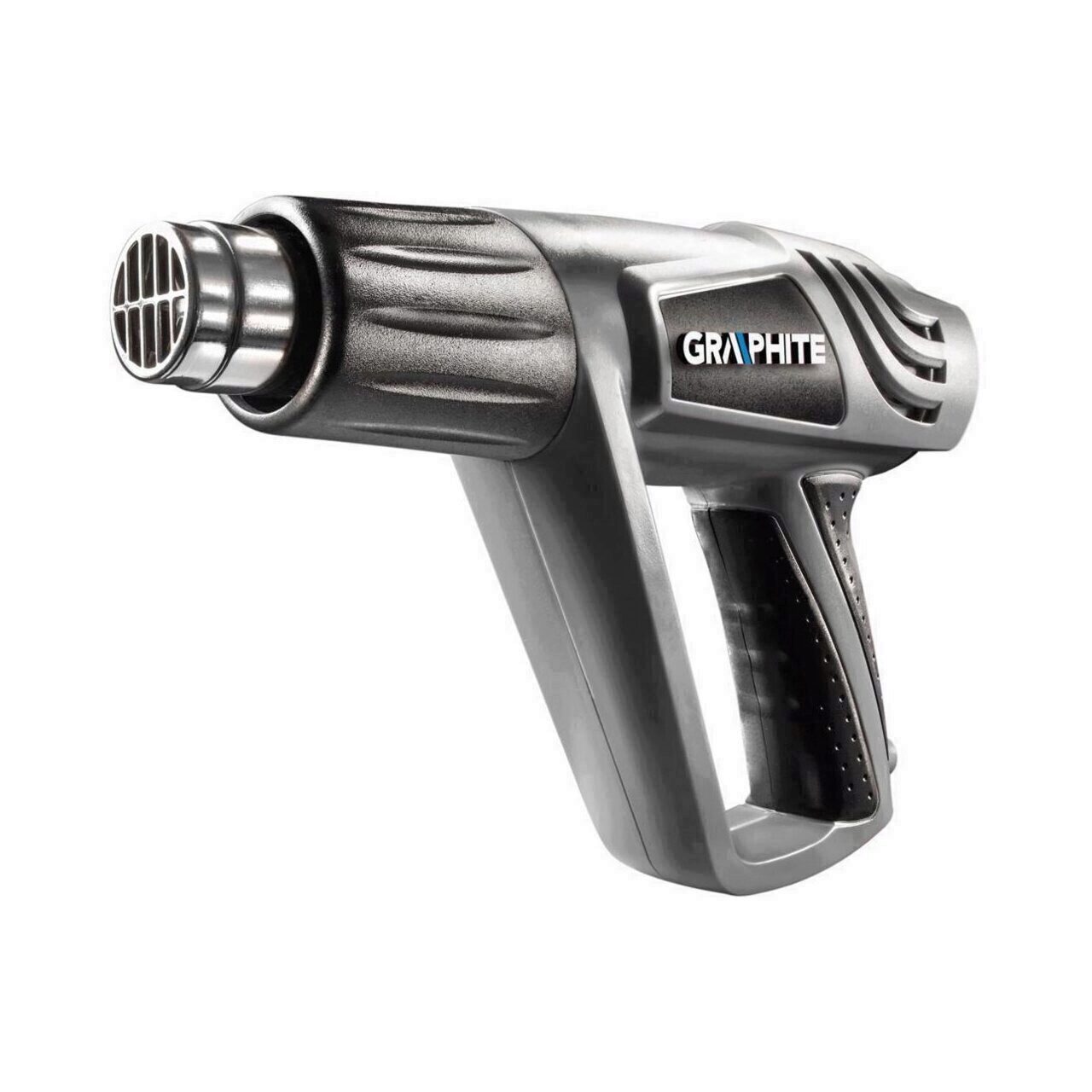 Pistol aer cald 2000W cu accesorii 5 piese GRAPHITE 59G522