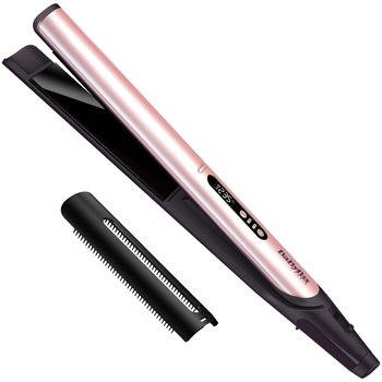 Placa de indreptat parul Babyliss Sensitive ST460E, 235°C, 35x120mm, 6 trepte de temperatura, Functie Ionica, Invelis Ceramic, Gold Rose Placa de indreptat parul Babyliss Sensitive ST460E, 235°C, 35x120mm, 6 trepte de temperatura, Functie Ionica, Invelis Ceramic, Gold Rose