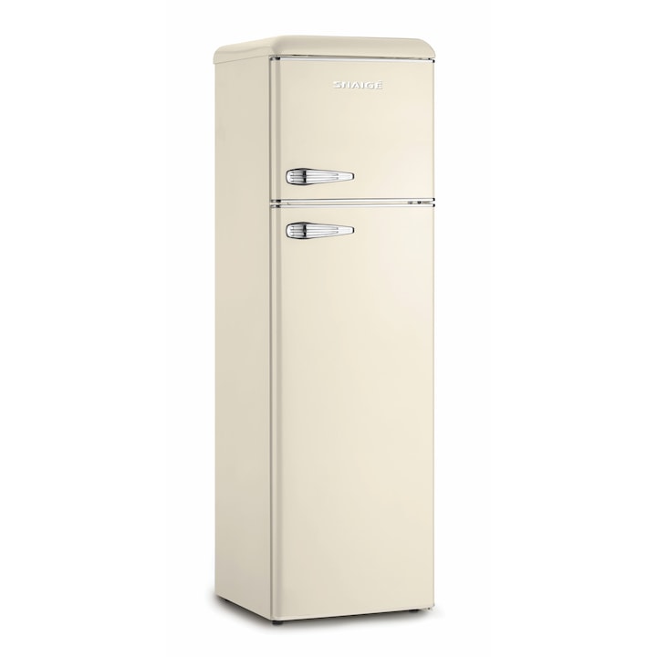 Snaigé FR27SM-PRC, Kombinált hűtőszekrény, A++ Energiaosztály, 5 év garancia, 252 l,172,5x56x63 cm, Bézs, Német minőség