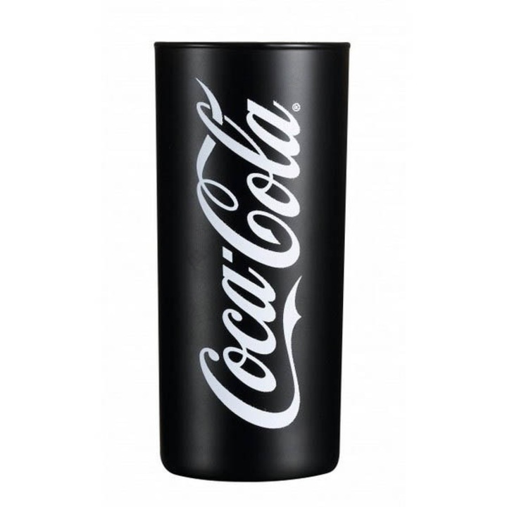 Coca Cola Lose Frozen fekete üveg pohár szett, 4 db * 27 cl