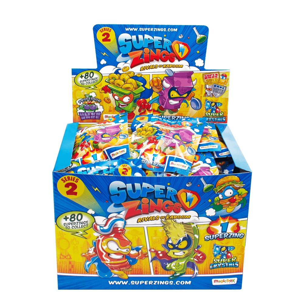 Set 50 de figurine Superzings II - eMAG.ro