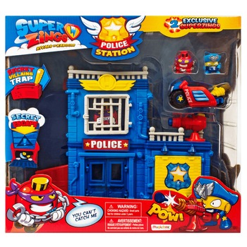 Set de joaca SuperZings - Sectia de politie Set de joaca SuperZings - Sectia de politie