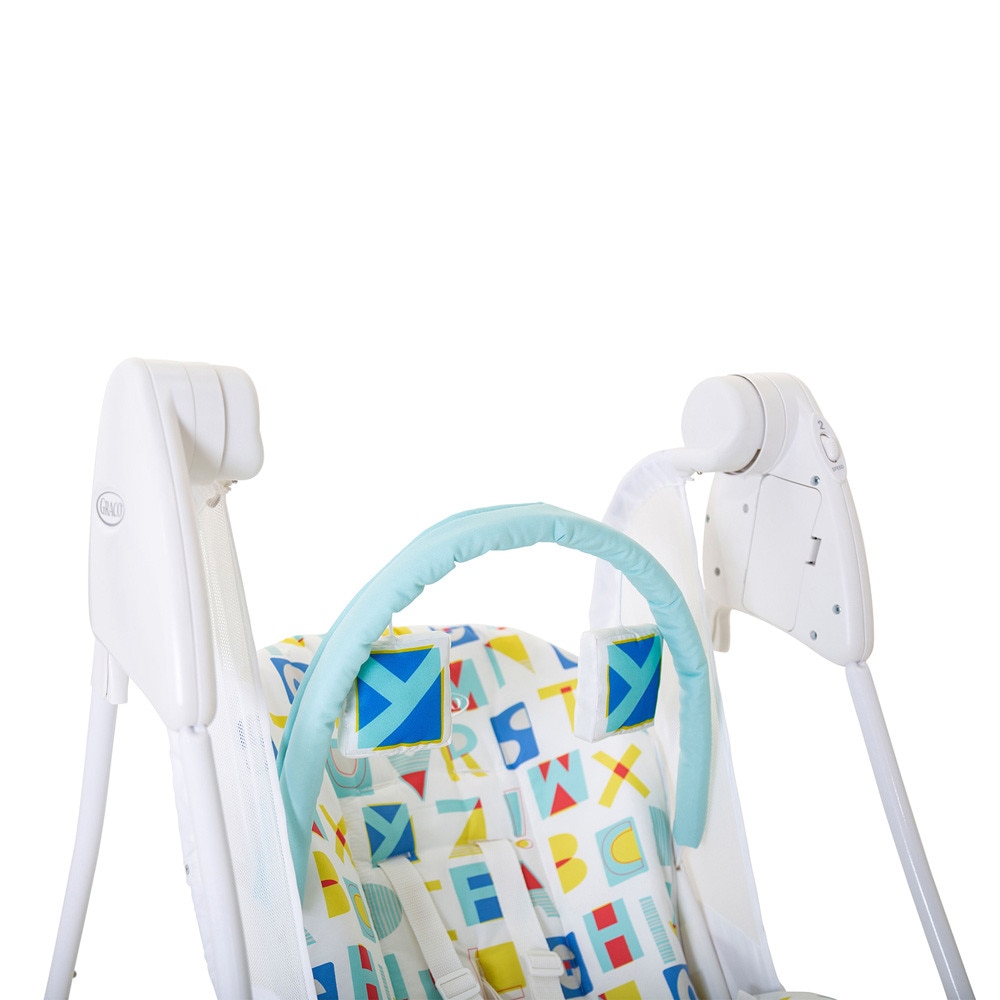 Graco baby delight hot sale swing block alphabet