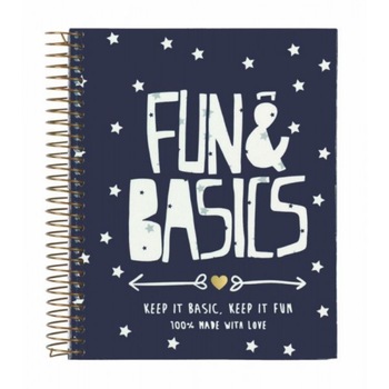 Agenda A6 120 file Fun & Basics 14.6x11.8 cm Agenda A6 120 file Fun & Basics 14.6x11.8 cm