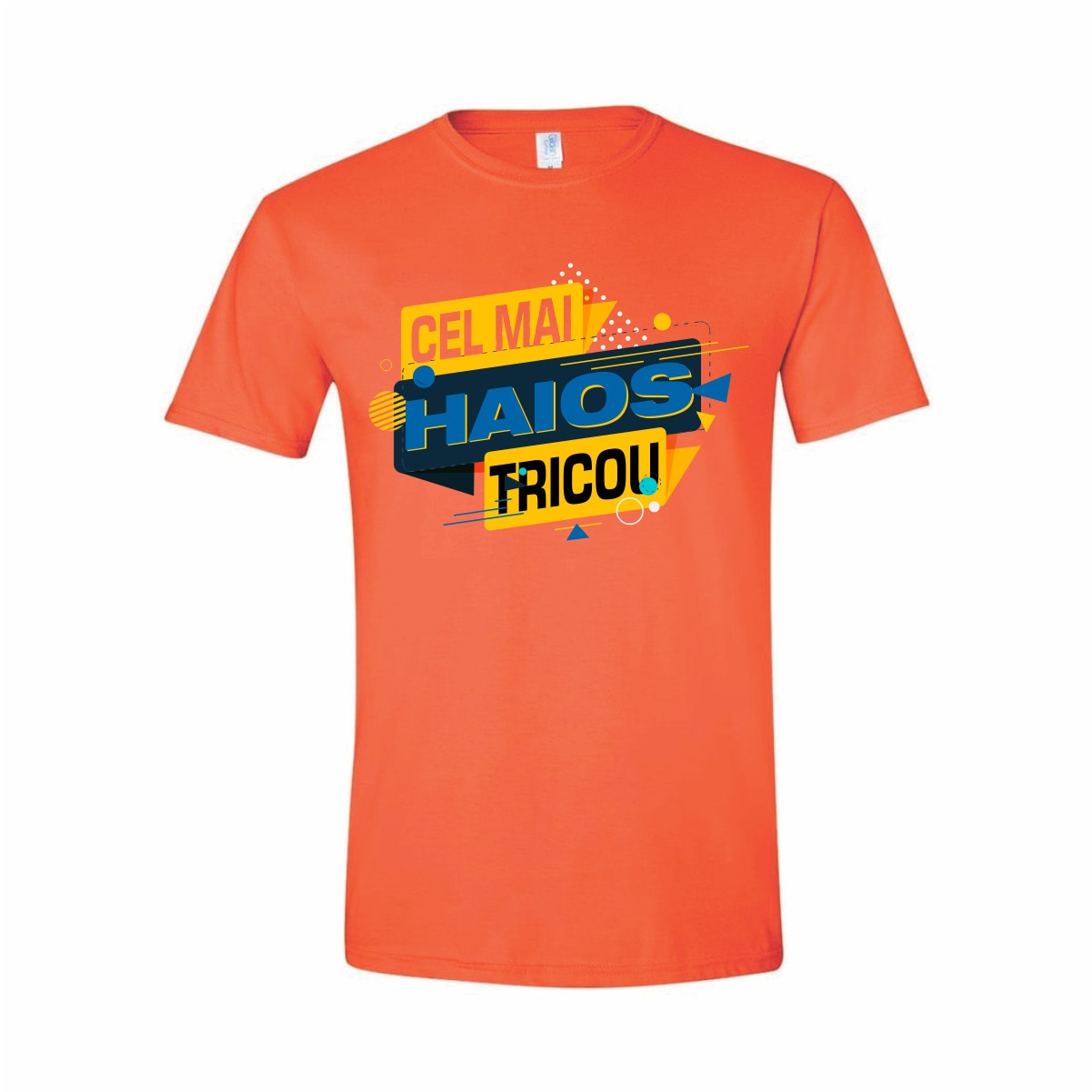 Tricou Personalizat pentru Barbati Portocaliu, Marimea 2XL - 