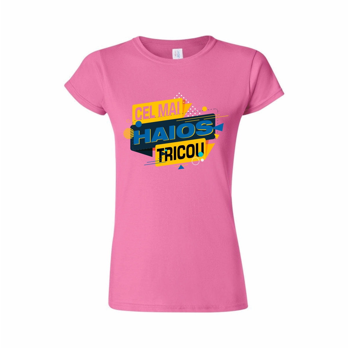 Tricou Personalizat pentru Femei Roz, Marimea XL - 