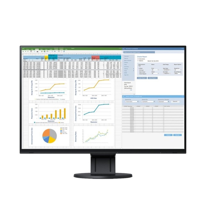 EIZO EV2457-BK 24" EcoView Ultra-Slim monitor