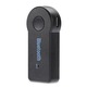 FM Трансмитер Receiver Amio Мултифункционален, Bluetooth, FM аудио предавател, MP3 плейър, Handsfree Black