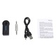 FM Трансмитер Receiver Amio Мултифункционален, Bluetooth, FM аудио предавател, MP3 плейър, Handsfree Black