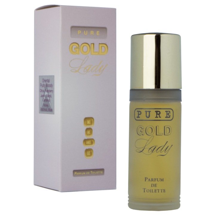 Milton Lloyd Pure Gold Eau de Toilette, férfi, 50 ml