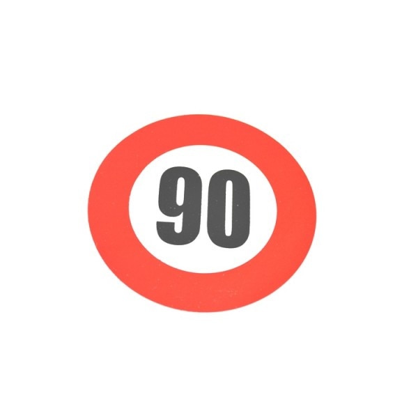 Стикер Ограничение на скоростта 90 - eMAG.bg