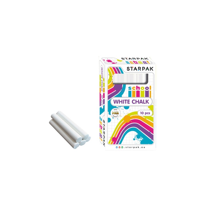 Starpak - Fehér táblakréta - 10 db-os (262682)