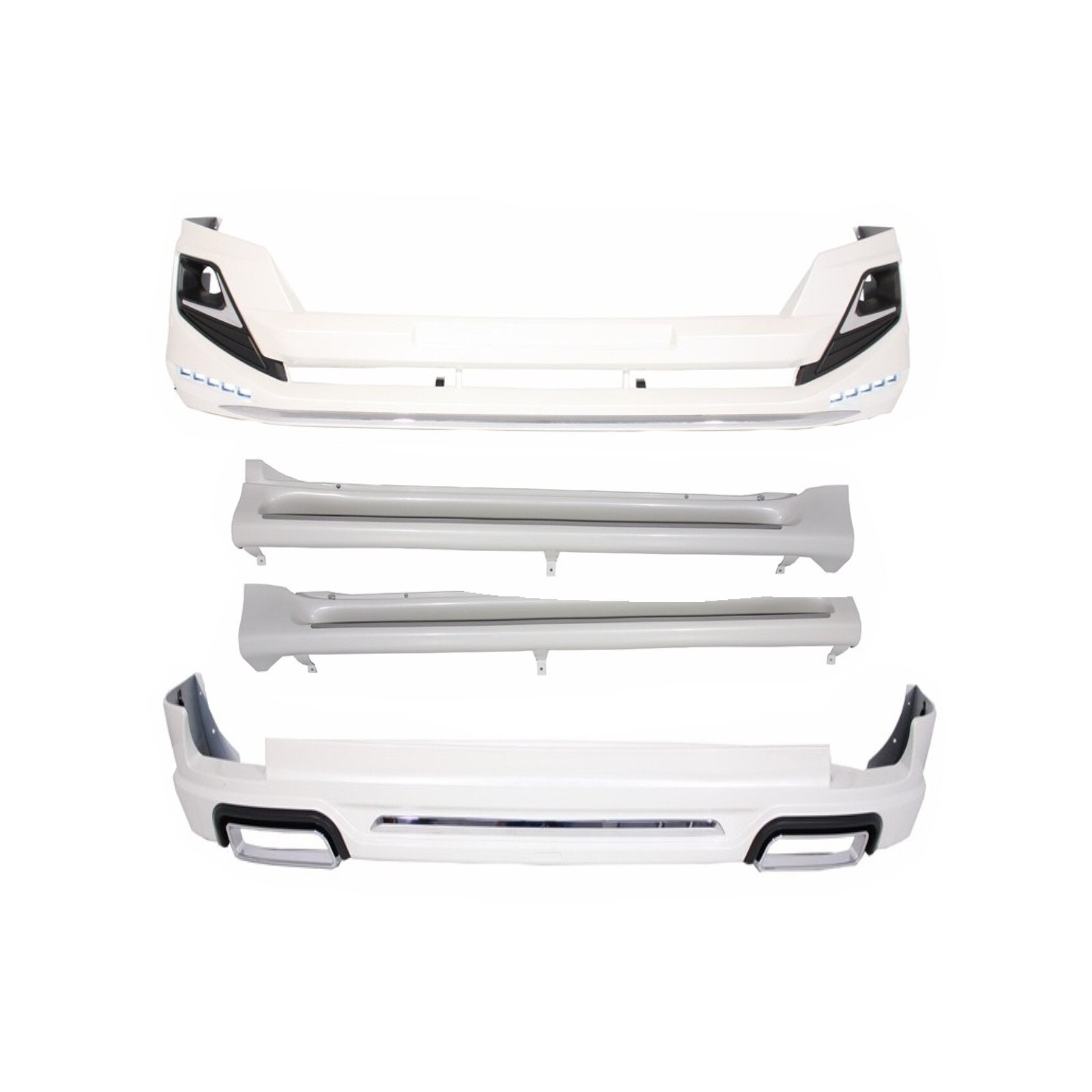 Pachet Exterior Complet compatibil cu TOYOTA Land Cruiser FJ150 (2014-up) Modellista Design