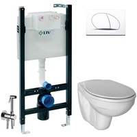 pachet all in one incastrat - cu dus igienic - gata de montaj - vas wc suspendat ideal standard  capac softclose  rezervor liv imagen 33_0_
0