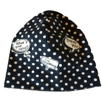 Caciulita copii Marika,model Dymki,bleumarin,marimea 44 cm Caciulita copii Marika,model Dymki,bleumarin,marimea 44 cm