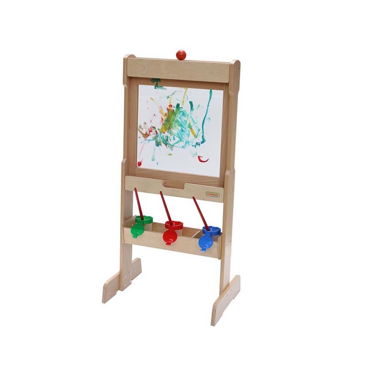 Panou educativ pentru pictura, de podea, din lemn si acrilic, +2 ani, Masterkidz