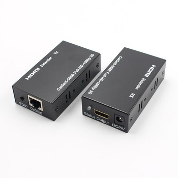 Adaptor extensie semnal HDMI pentru distante mari, pana la 60 metri , transmitator si receptor Cat5e/6, Video extender - Phuture® Adaptor extensie semnal HDMI pentru distante mari, pana la 60 metri , transmitator si receptor Cat5e/6, Video extender - Phuture®
