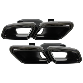 Ornamente tobe compatibil cu sistemul de evacuare Mercedes Benz S-Class W222 E-Class W212 S212 Facelift CLS W218 SL-Class R231 E63 S65 SL65 A Design Negre Ornamente tobe compatibil cu sistemul de evacuare Mercedes Benz S-Class W222 E-Class W212 S212 Facelift CLS W218 SL-Class R231 E63 S65 SL65 A Design Negre