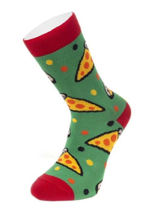 Sosete colorate Jackman Socks, model Pizza, 41 - 46 EU