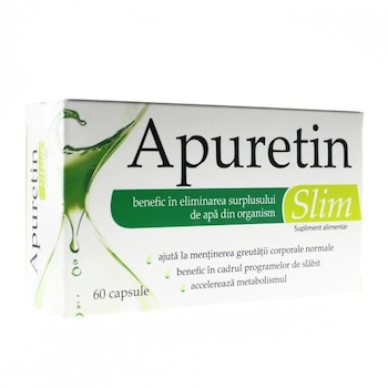 Apuretin Slim, 60 capsule, Zdrovit Apuretin pret catena