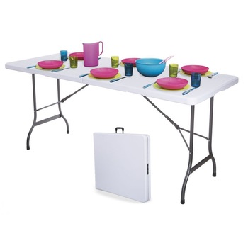 Masa Multifunctionala pentru Cattering, Cu posibilitate de Pliere tip Valiza, pentru Gradina, Balcon, Terasa,  Masa Multifunctionala pentru Cattering, Cu posibilitate de Pliere tip Valiza, pentru Gradina, Balcon, Terasa,