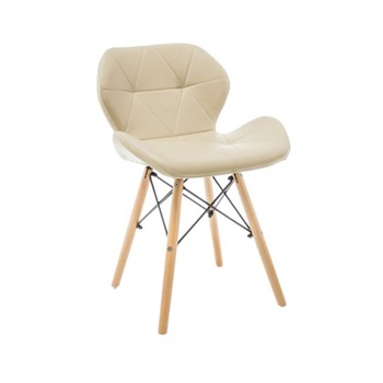 Scaun Tapitat Genarom Matias Fag/Cappuccino, 49 x 72 x 37 cm Scaun Tapitat Genarom Matias Fag/Cappuccino, 49 x 72 x 37 cm