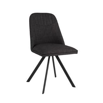 Scaun Tapitat Genarom Milton Gri Tap.25, 46 x 88 x 45 cm Scaun Tapitat Genarom Milton Gri Tap.25, 46 x 88 x 45 cm