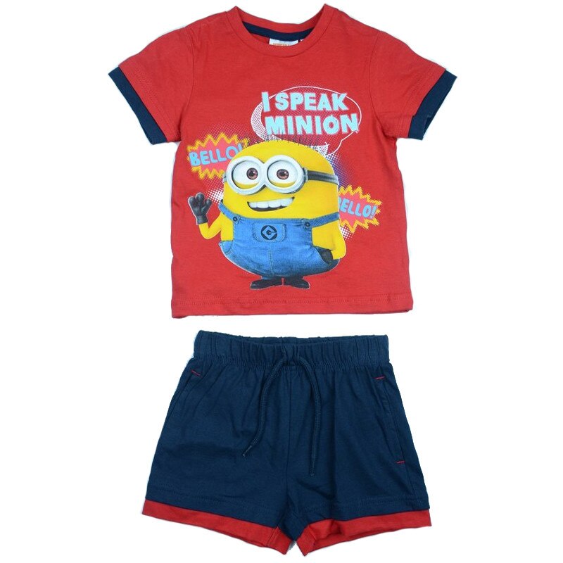 Compleu de vara 2 piese Sun City Minions OE1738, Multicolor, 98