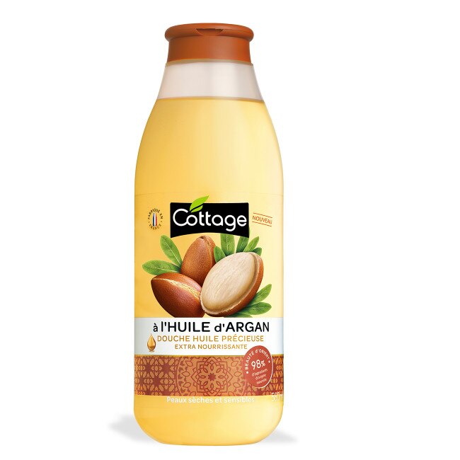Ulei de dus cu Argan 98% origine naturala 560ml Cottage