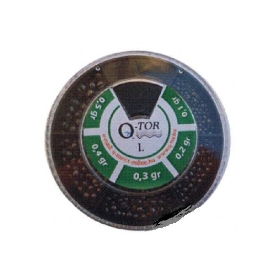 Set Plumbi Mini alice taiate rotunde mici 0,1- 0,5g