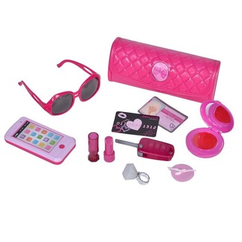 Set pentru fetite cu geanta roz , telefon copii , ochelari de soare roz , cheia de la masina , ruj ,carduri , inel cu lumina , oglinda , accesorii pentru fete , ATS Set pentru fetite cu geanta roz , telefon copii , ochelari de soare roz , cheia de la masina , ruj ,carduri , inel cu lumina , oglinda , accesorii pentru fete , ATS
