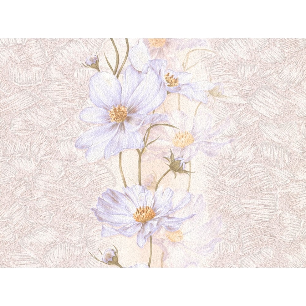 Tapet Fox Wallcovering, Sir de flori 8145-01, model tecuiala cu flori, multicolor, semilavabil, hartie simplex, pentru living si dormitor